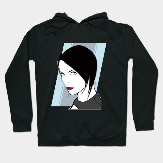 Aeon Flux Hoodie by PatrickScullin